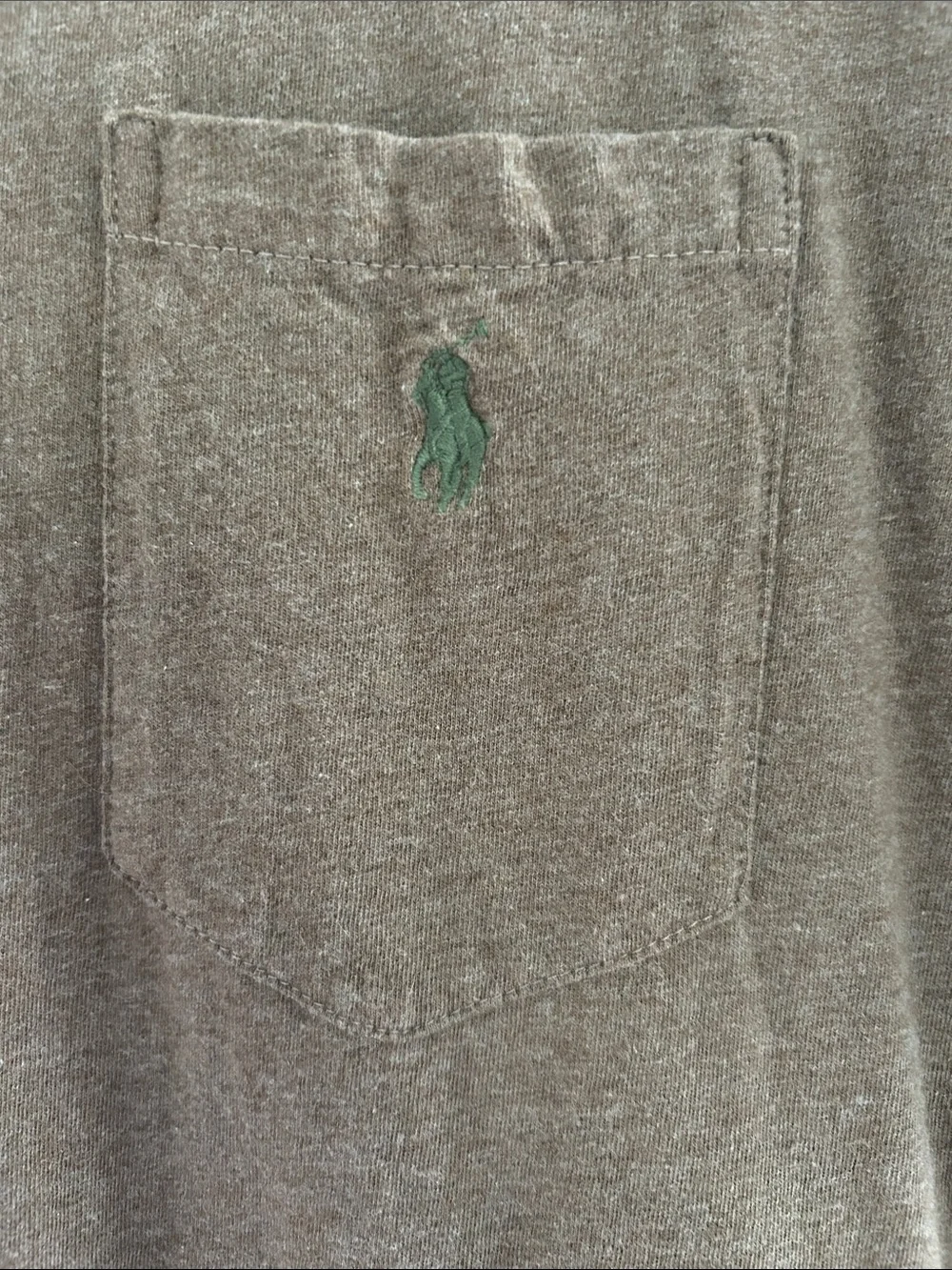 Polo by Ralph Lauren Brown Chest Pocket Tee